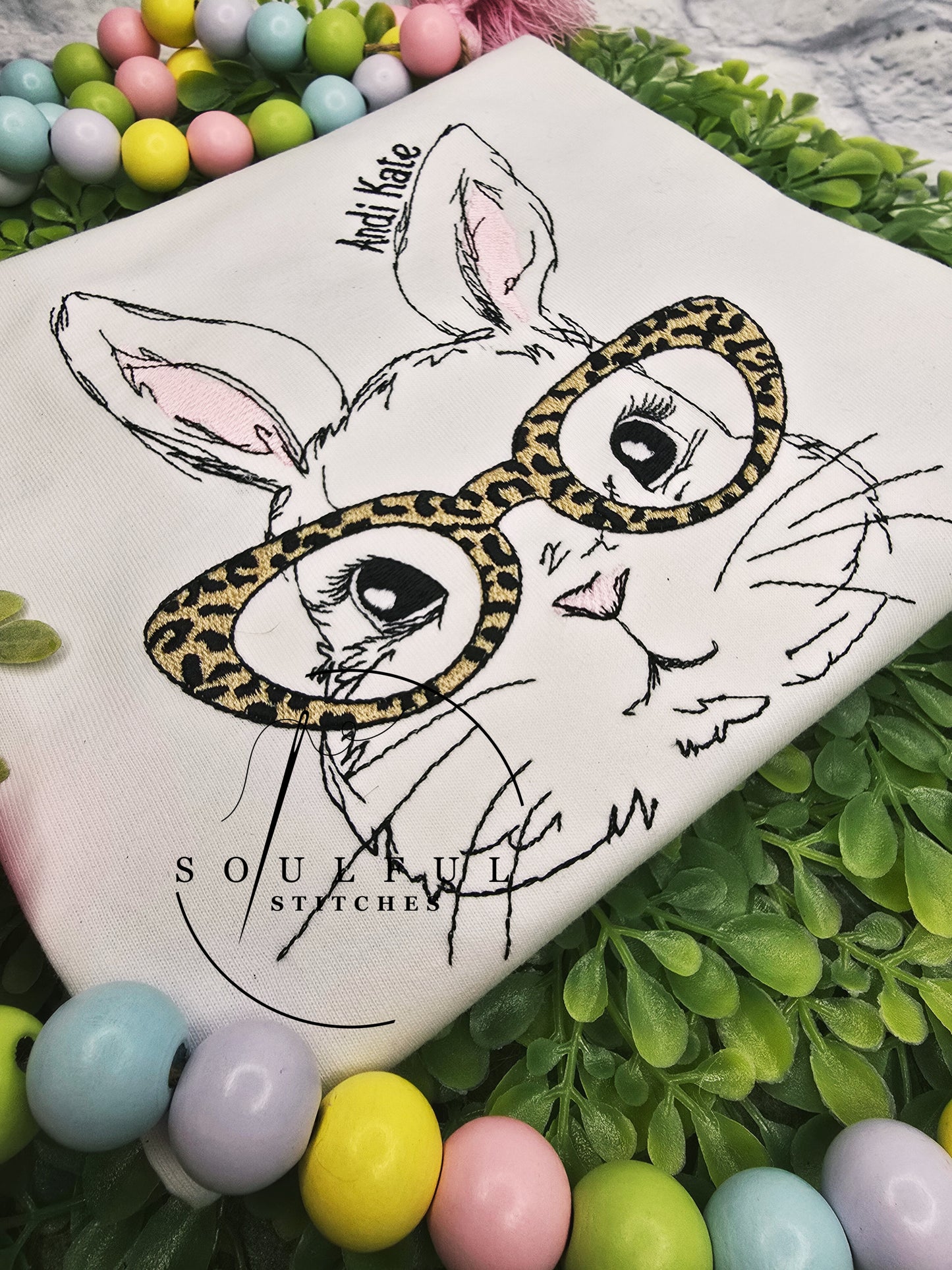 Bunny with Glasses