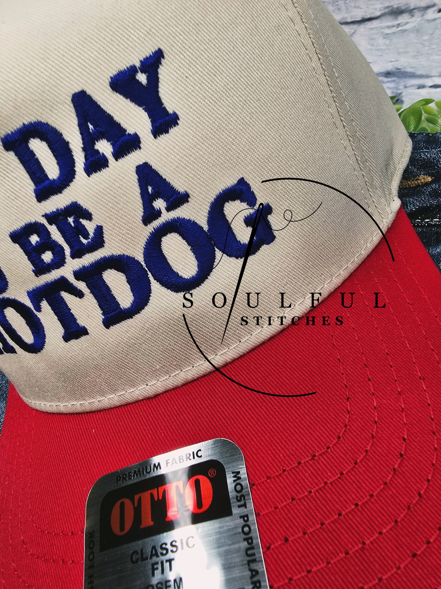 BAD DAY TO BE A HOTDOG OTTO hat