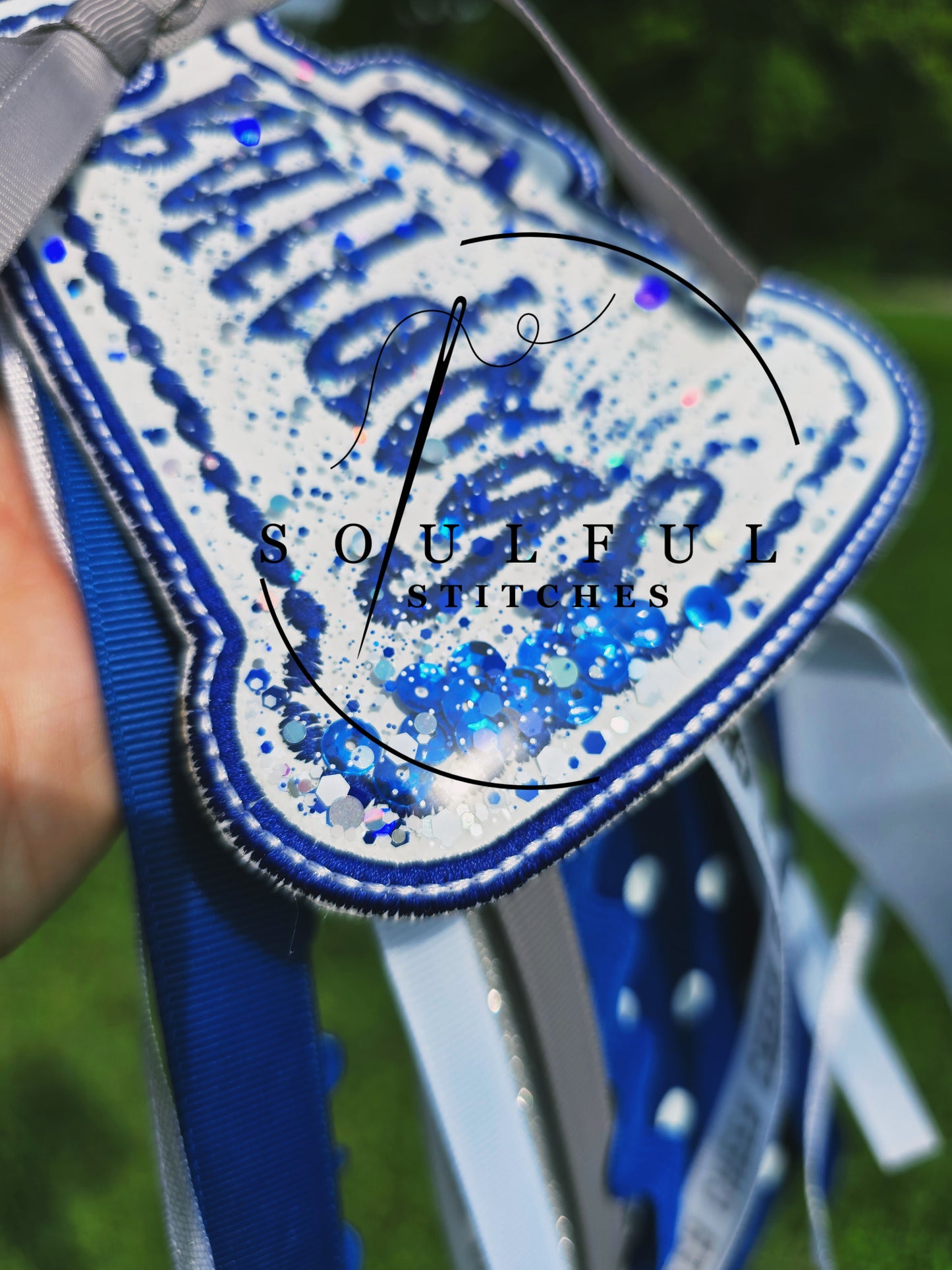 Bulldogs Megaphone Bag Tag