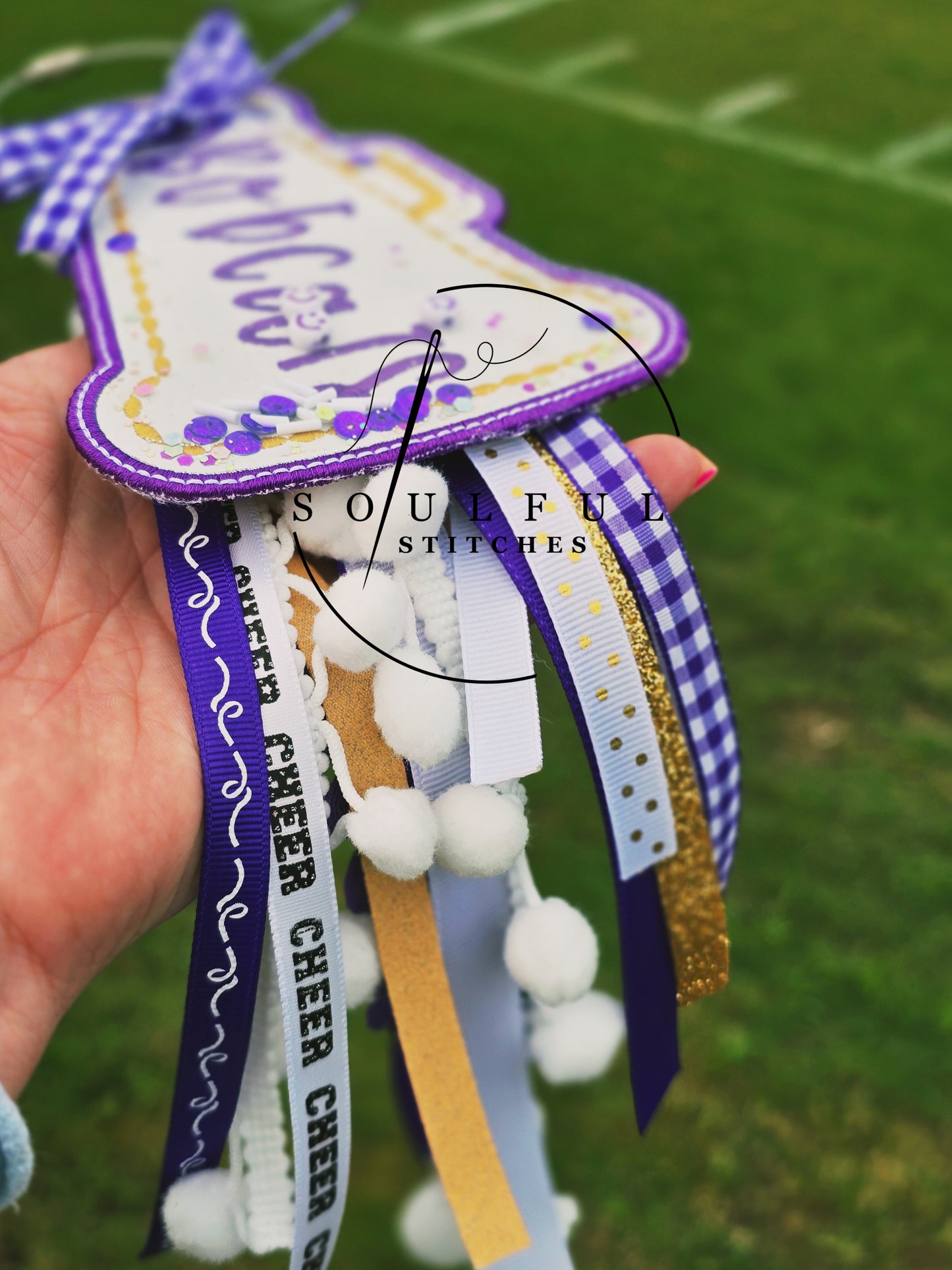 Bobcats Megaphone Bag Tag