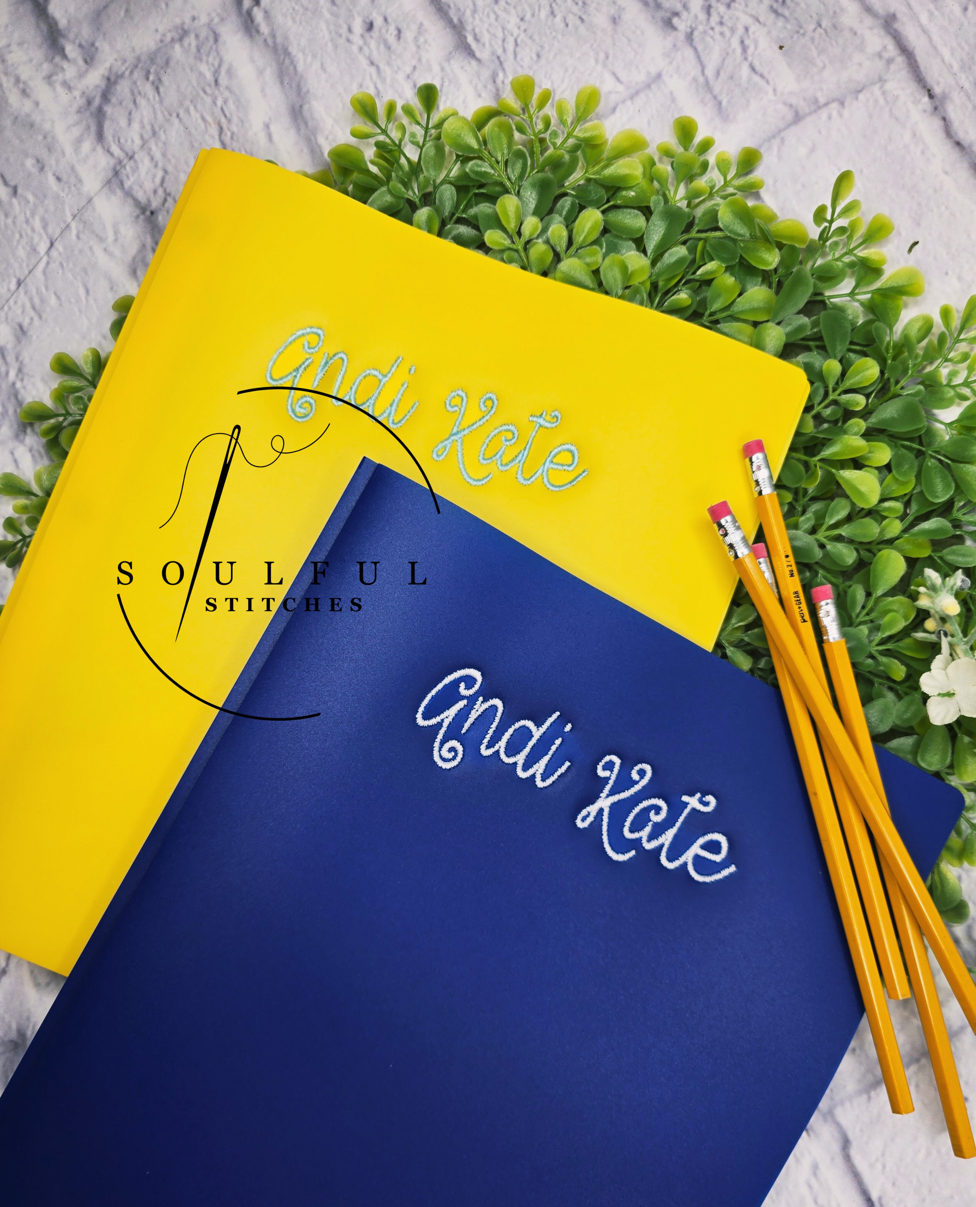 Personalized Notebook – Soulful Stitches