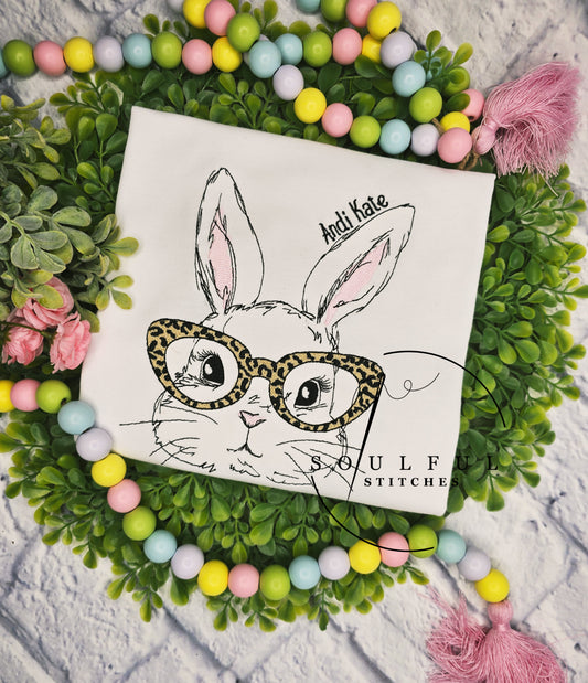 Bunny with Glasses