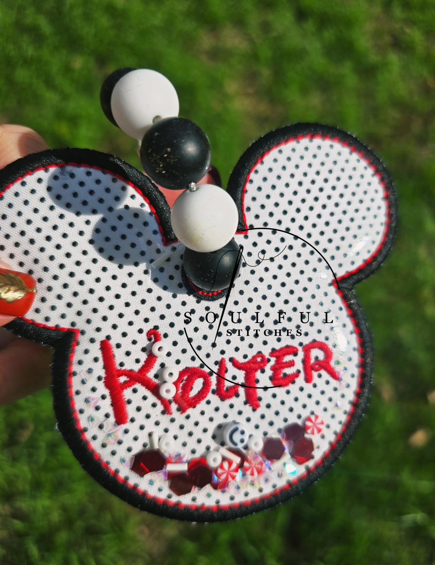 Mouse Ear Bag Tag