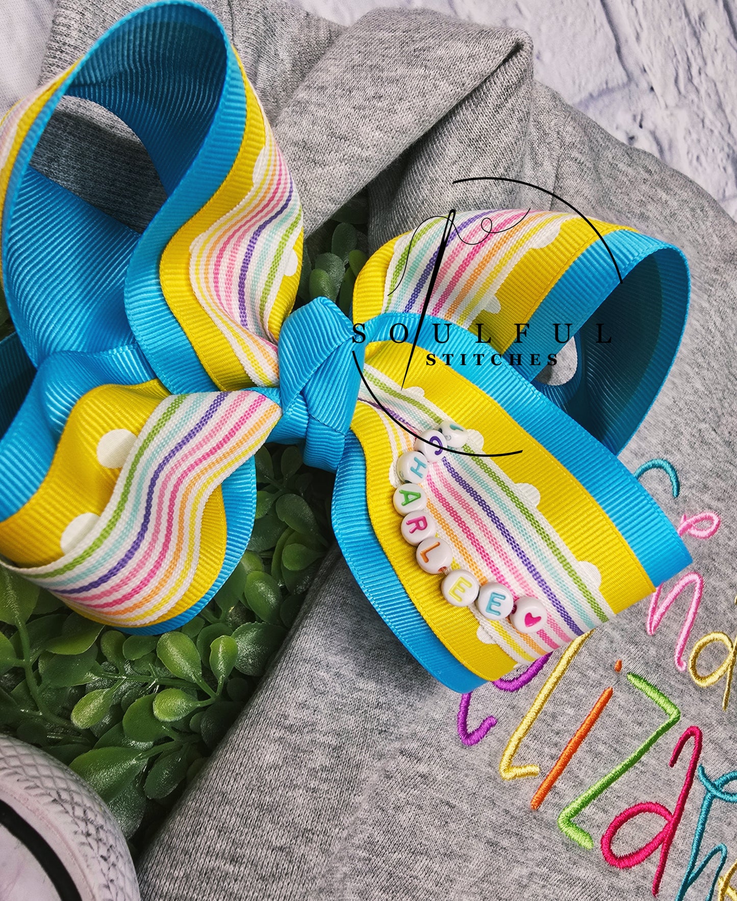 Rainbow Boutique Hairbow