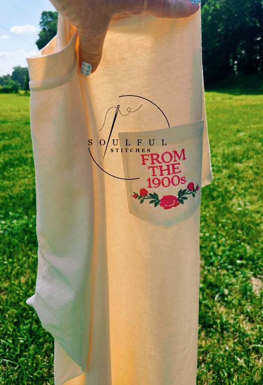 From the 1900s Pocket Tee
