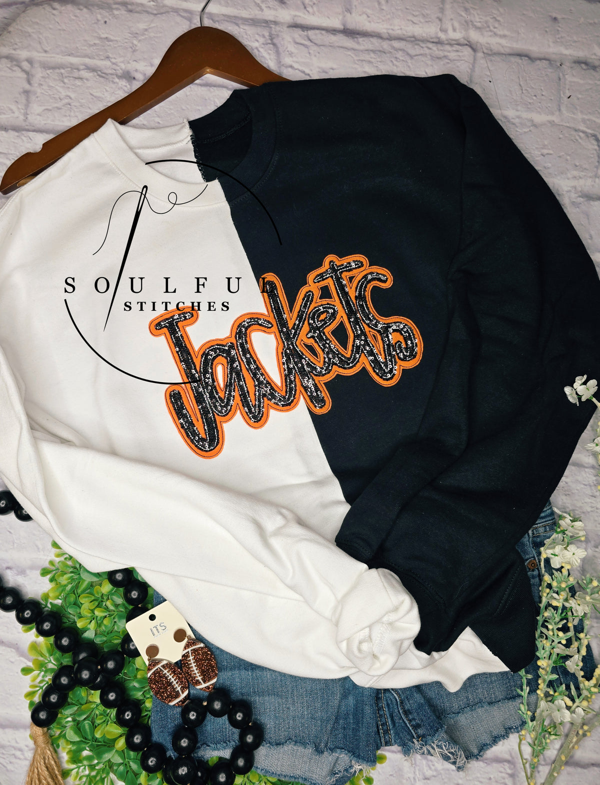 Team Split Crewneck