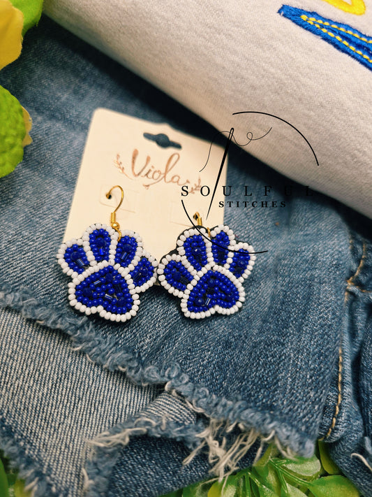 Paw Print Earrings