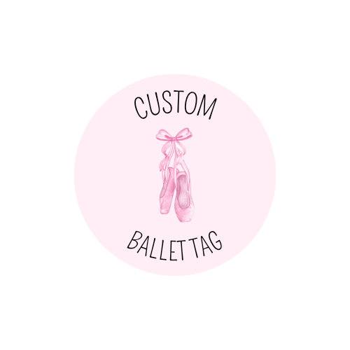 Coquette Ballet Bag Tag