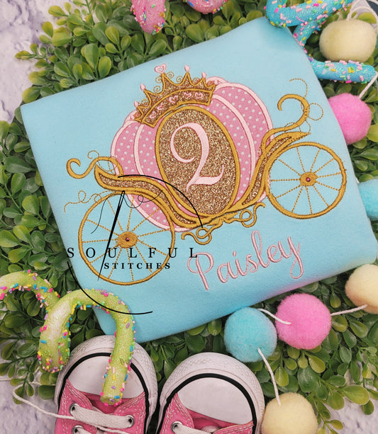 Princess pumpkin birthday